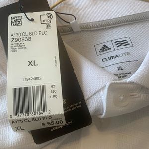 Adidas golf polo shirt size xl